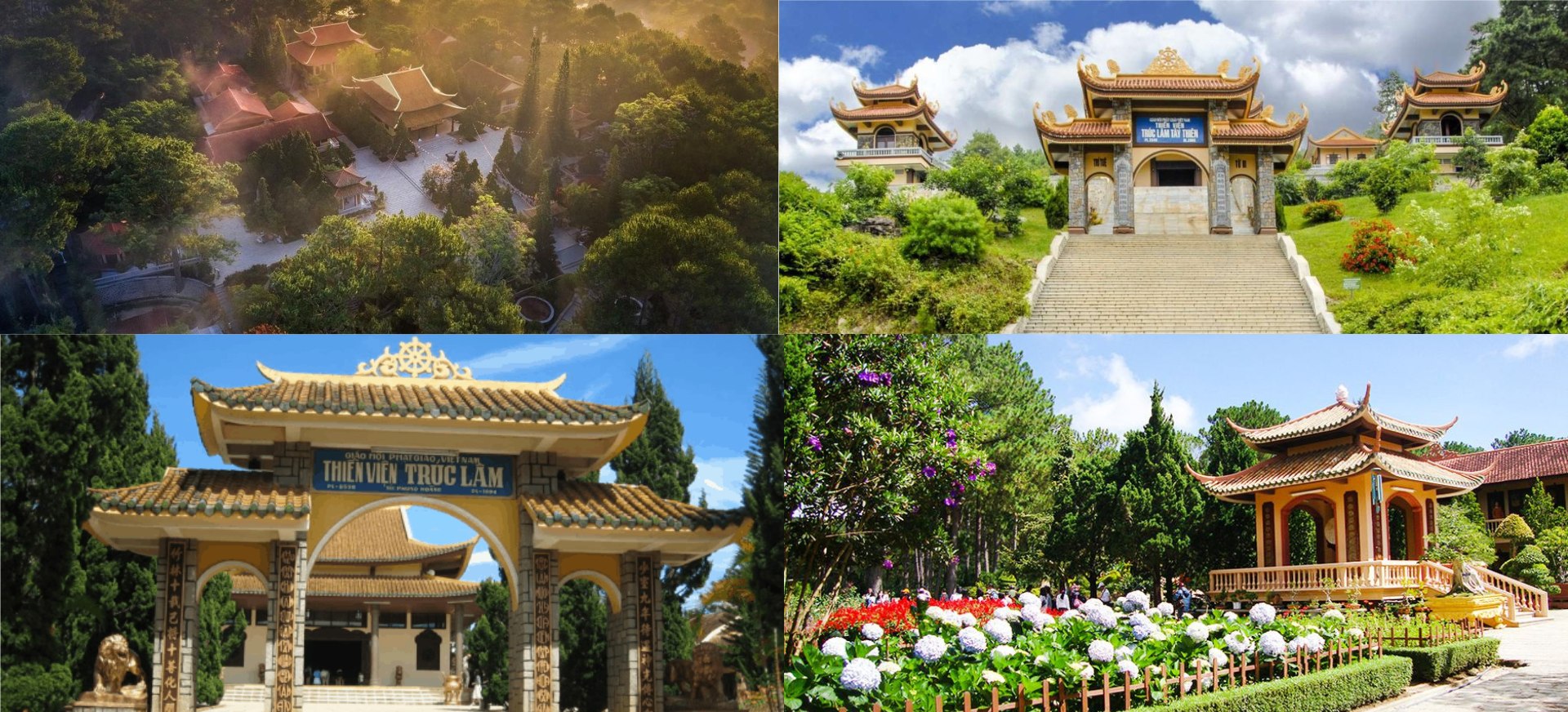 Thiền viện Trúc Lâm Đà Lạt - điểm du lịch tâm linh ấn tượng