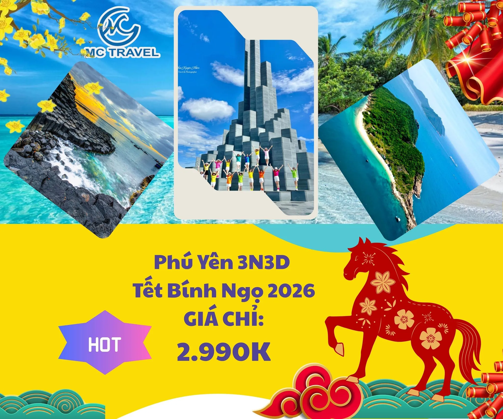 TOUR PHÚ YÊN TẾT BÍNH NGỌ 2026