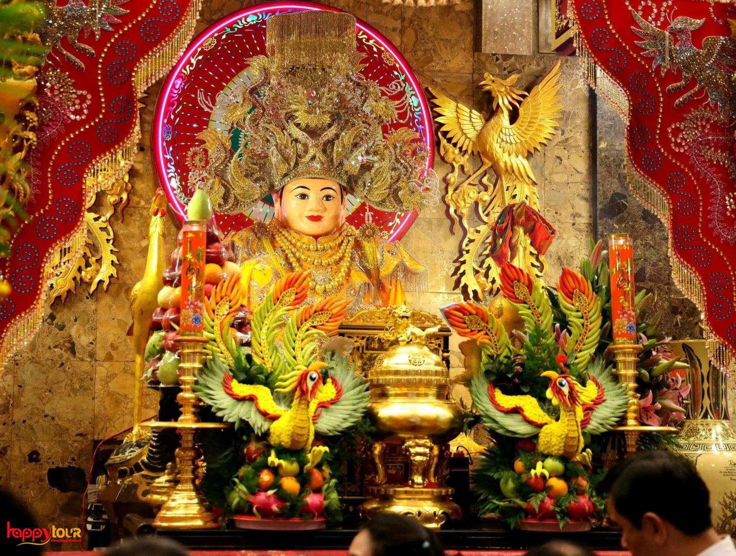 Tour Châu Đốc - Miếu Bà Chúa Xứ - Núi Cấm - Rừng Tràm Trà Sư