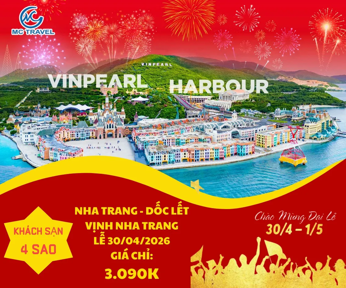 TOUR NHA TRANG 3N3Đ LỄ 30/04
